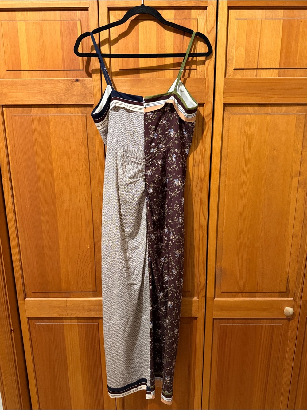 Veronica Beard Marga Silk Midi Dress - Picture 6 of 7